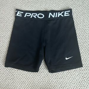 Nike pro girls shorts